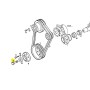 vite testa esag 36mm 24x1,5x73 puleggia albero motore  iveco 8823774