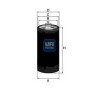 filtro olio 1 1/8-16 UNF, valv bloc arr ufi 2327600 renault 4000151830