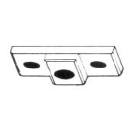 supportino in plastica x spina guida porta iveco 4611597