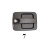 maniglia con chiave porta conducente 380 iveco 93190768