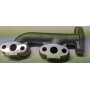 collettore/gomito di scarico compressore iveco 4646127