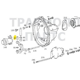 perno forcella frizione mercedes a6502540474