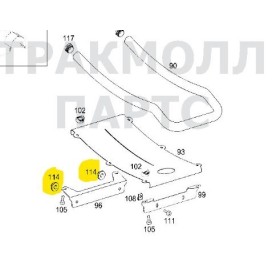 tassello fissaggio paratia cambio mercedes a3019970686